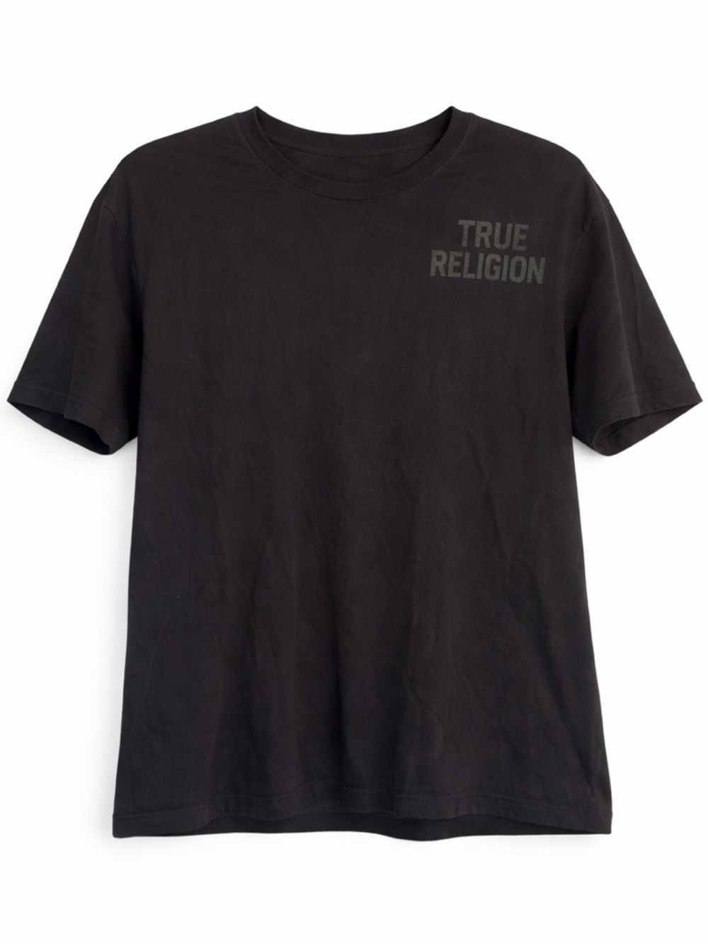 True Religion Y2K “The Original Buddha Brand” Men's Black T-Shirt